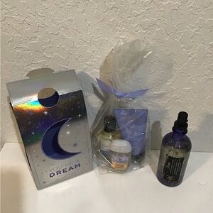 Bath & Body Works Aromatherapy Sleep Lavender + Vanilla 3 PC Gift Set Bundle